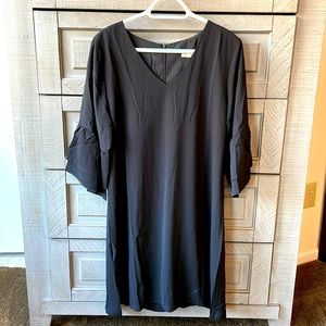 Black Bell sleeve Dress